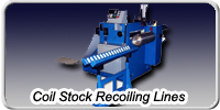 Michigan Roll Form MRF Coil Stock Recoiling Lines